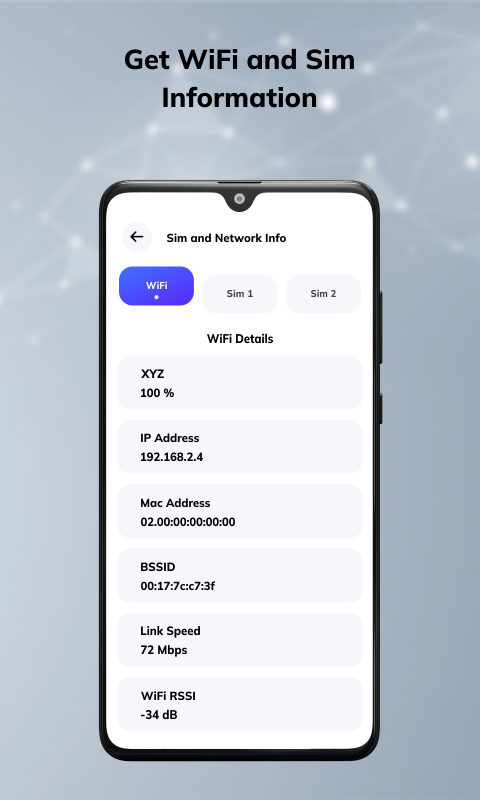 اسکرین شات 5 برنامه Network Tools Info & Sim Query