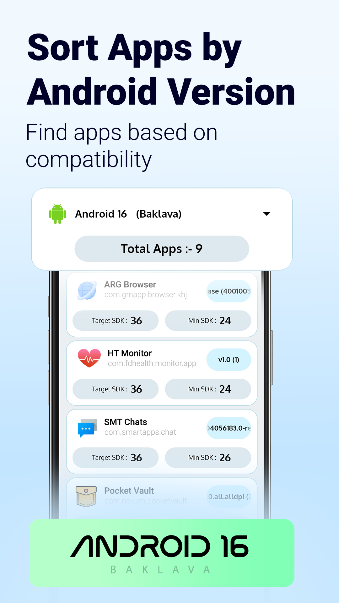 اسکرین شات 3 برنامه App Info Checker