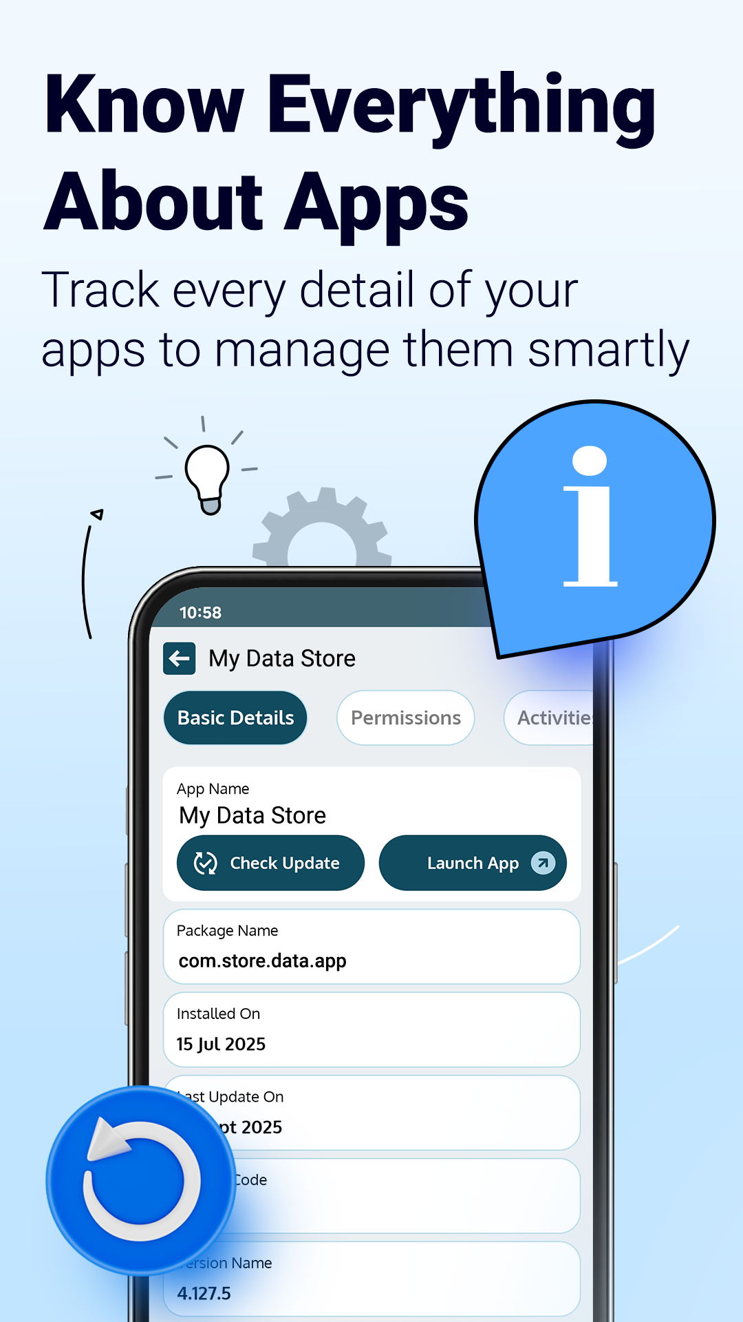 اسکرین شات 2 برنامه App Info Checker
