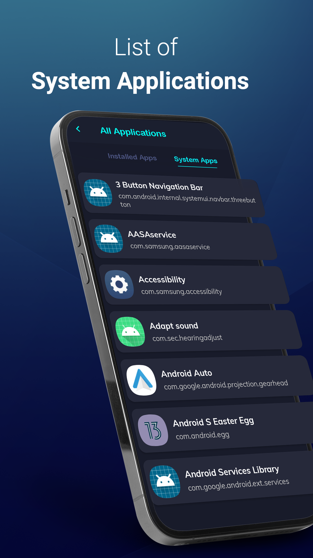 اسکرین شات 1 برنامه App Info Checker