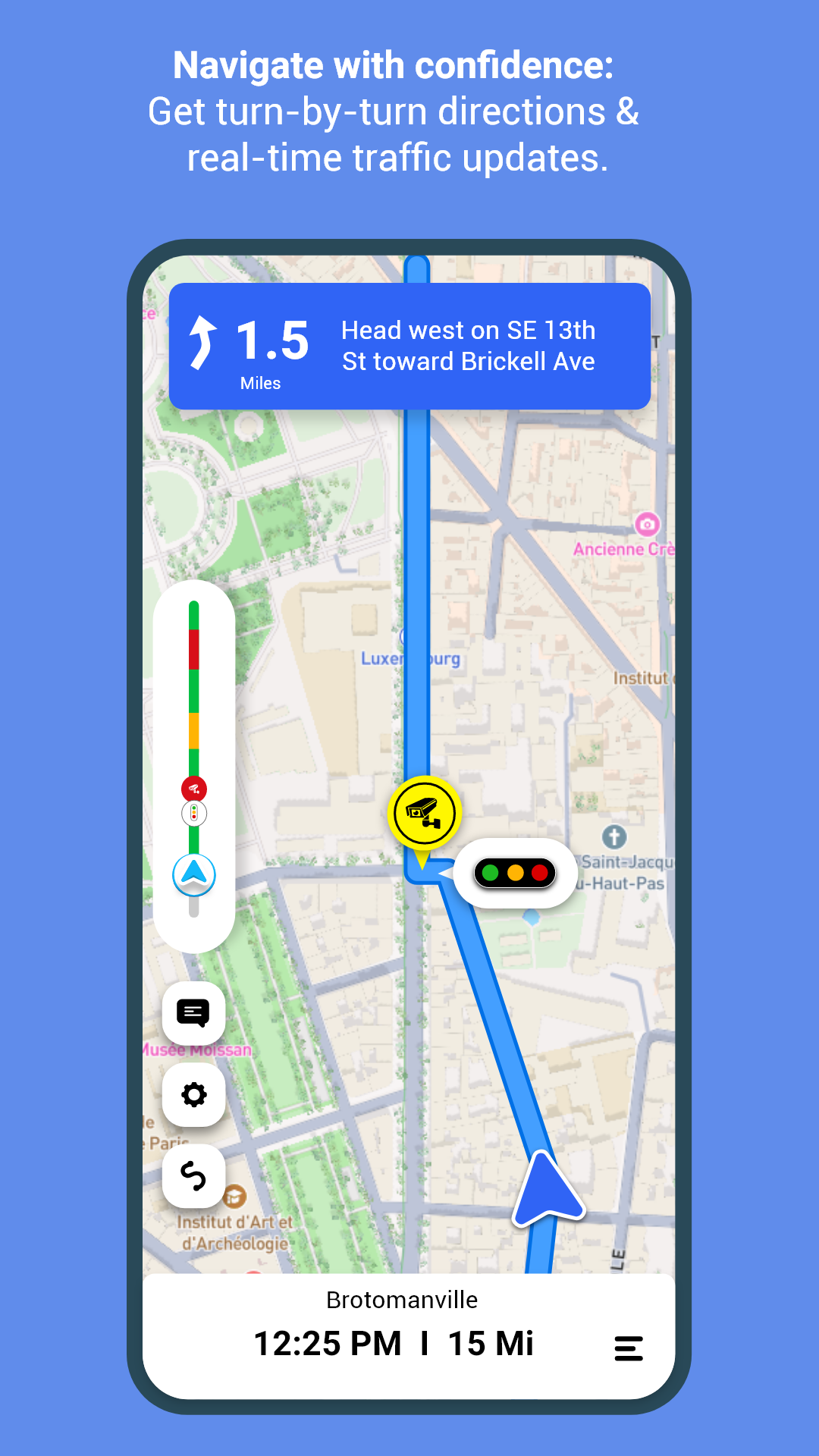 اسکرین شات 7 برنامه GPS+ Maps, Navigation, Traffic