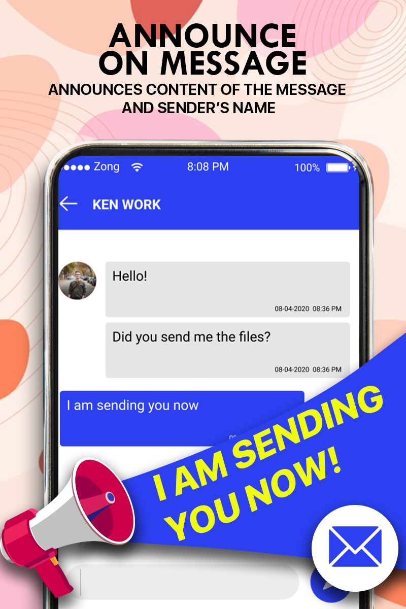 اسکرین شات 3 برنامه Caller Name Announcer