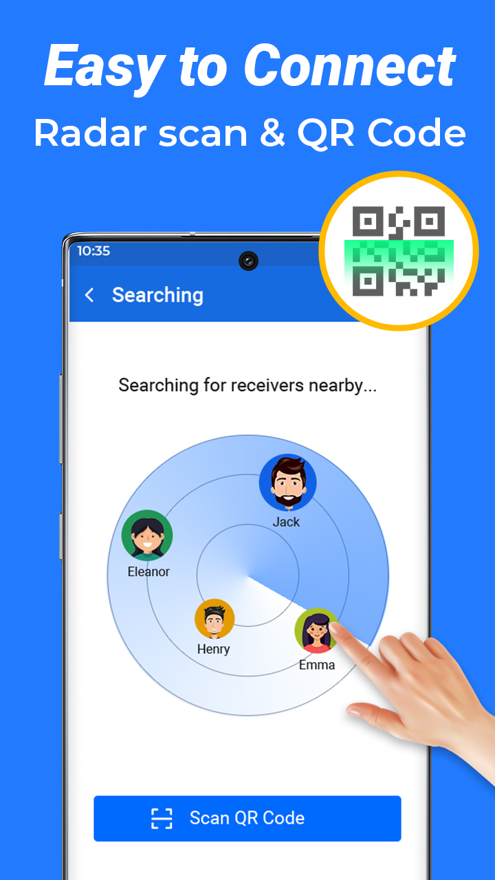 اسکرین شات 2 برنامه Share All : Files Sharing