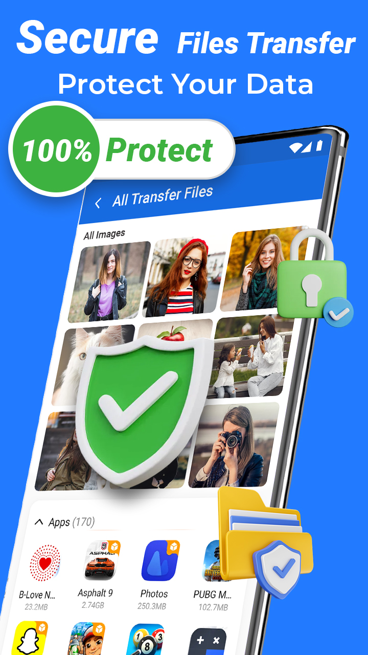اسکرین شات 5 برنامه Share All : Files Sharing