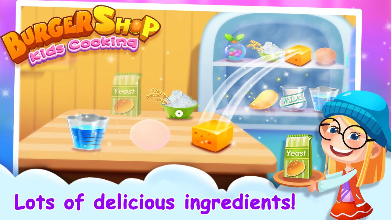 اسکرین شات 5 بازی Yummy  Hamburger Cooking Game