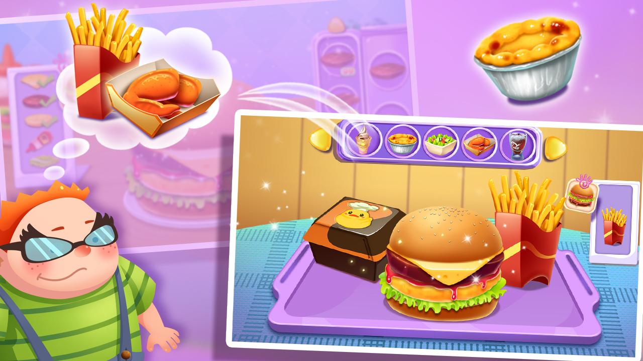 اسکرین شات 4 بازی Yummy  Hamburger Cooking Game