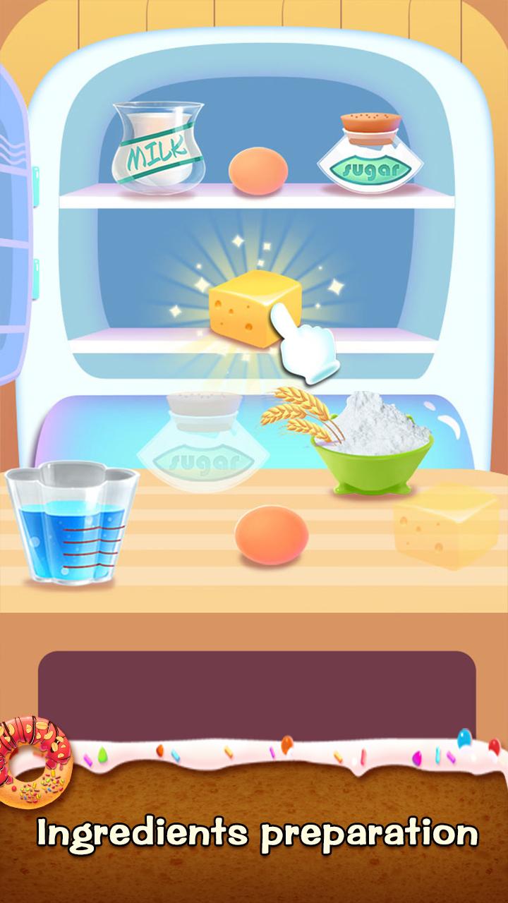 اسکرین شات 5 بازی Make Donut: Cooking Game