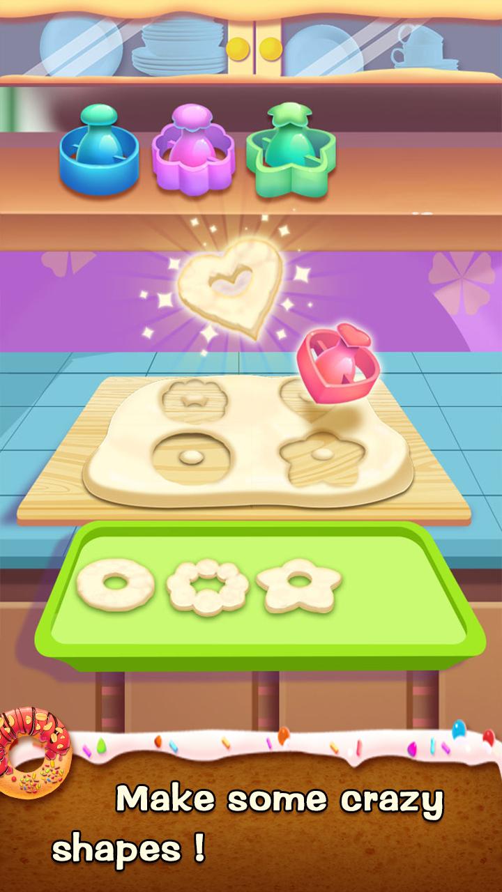 اسکرین شات 3 بازی Make Donut: Cooking Game