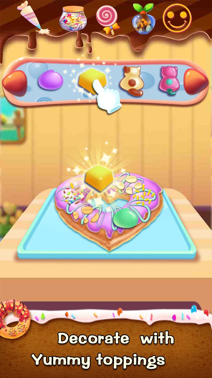 اسکرین شات 8 بازی Make Donut: Cooking Game