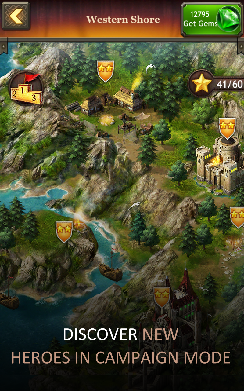 اسکرین شات 5 بازی Kingdoms of Camelot: Battle