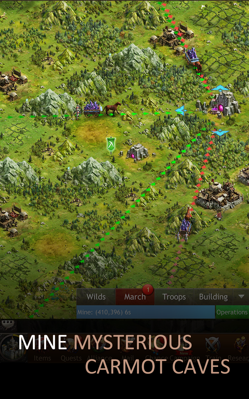اسکرین شات 2 بازی Kingdoms of Camelot: Battle