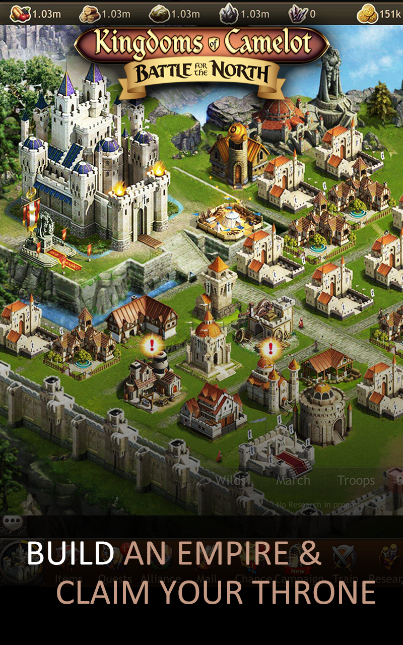 اسکرین شات 1 بازی Kingdoms of Camelot: Battle