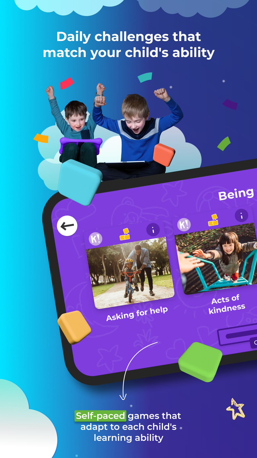 اسکرین شات 4 بازی Kahoot! Kids: Learning Games