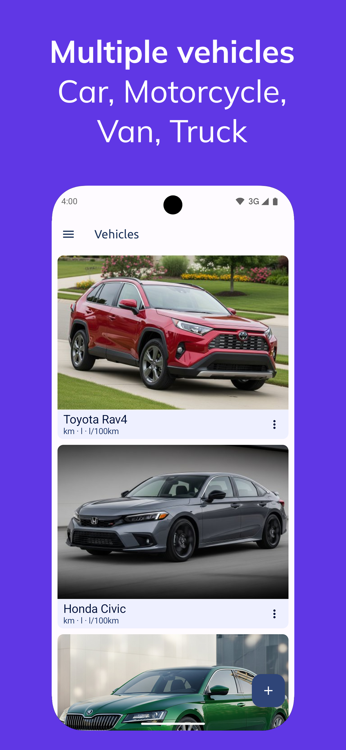 اسکرین شات 5 برنامه Fuelio: Fuel log & fuel prices