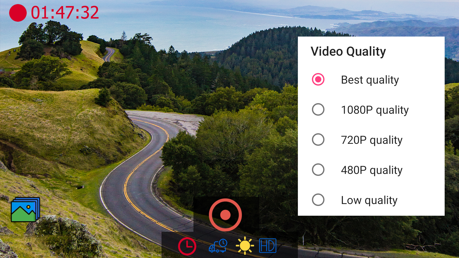 اسکرین شات 1 برنامه Time Lapse Camera & Videos