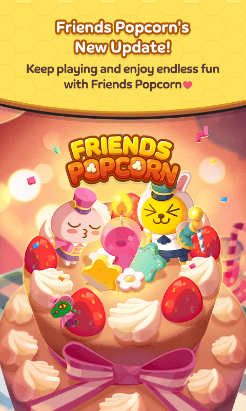 اسکرین شات 1 بازی Friends Popcorn