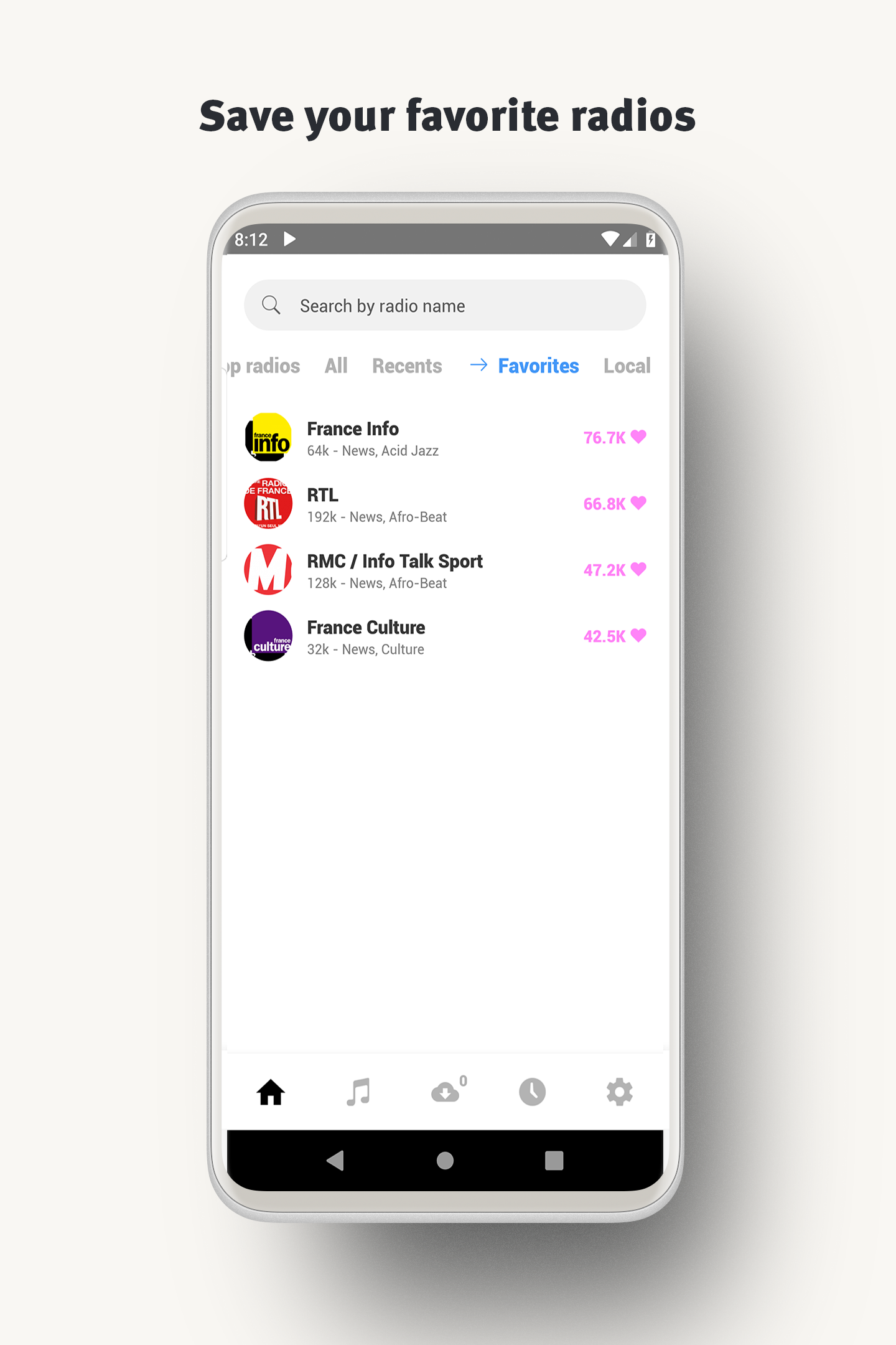 اسکرین شات 6 برنامه World Radio FM Online