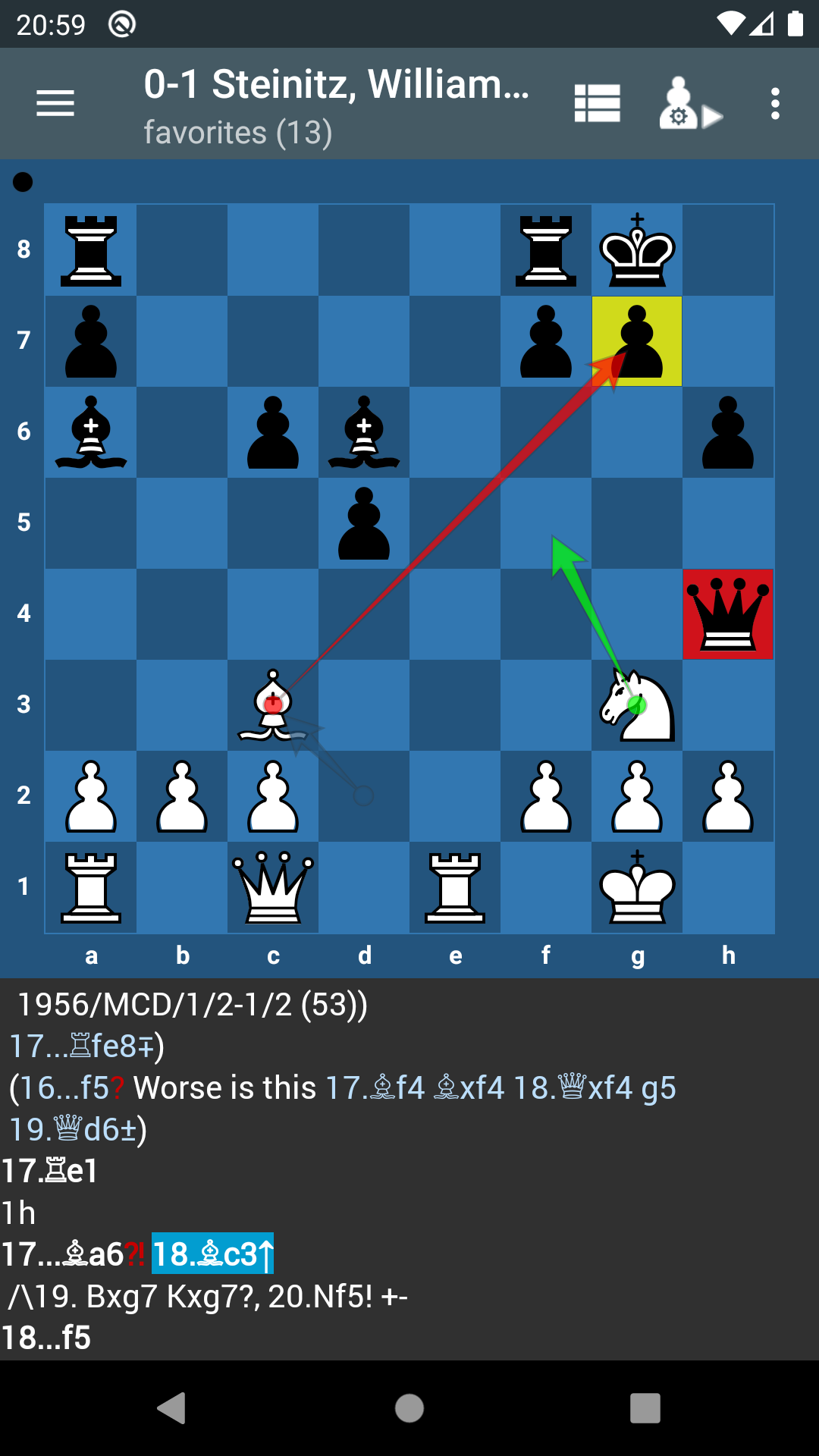 اسکرین شات 1 بازی Chess PGN Master
