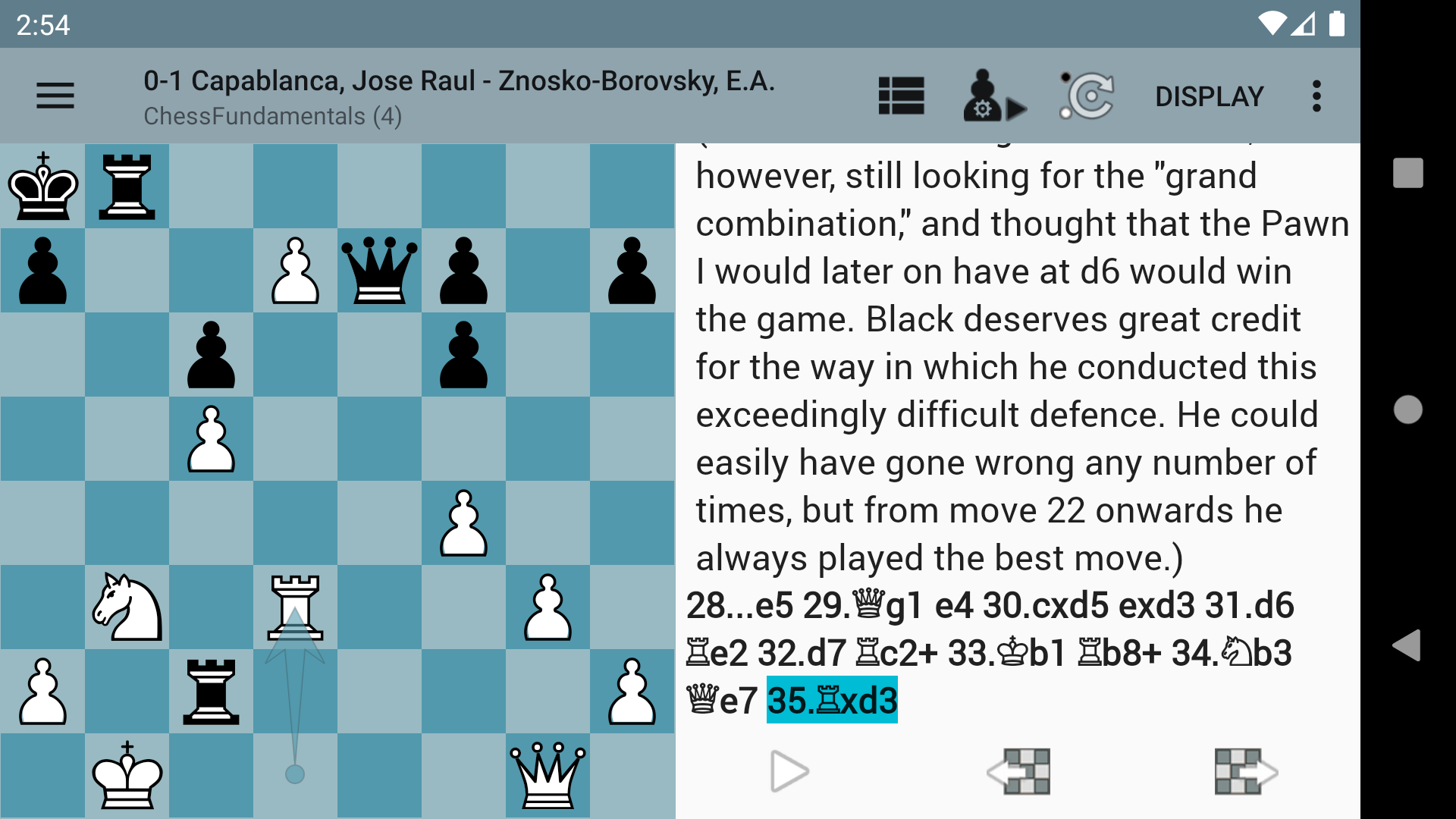 اسکرین شات 6 بازی Chess PGN Master