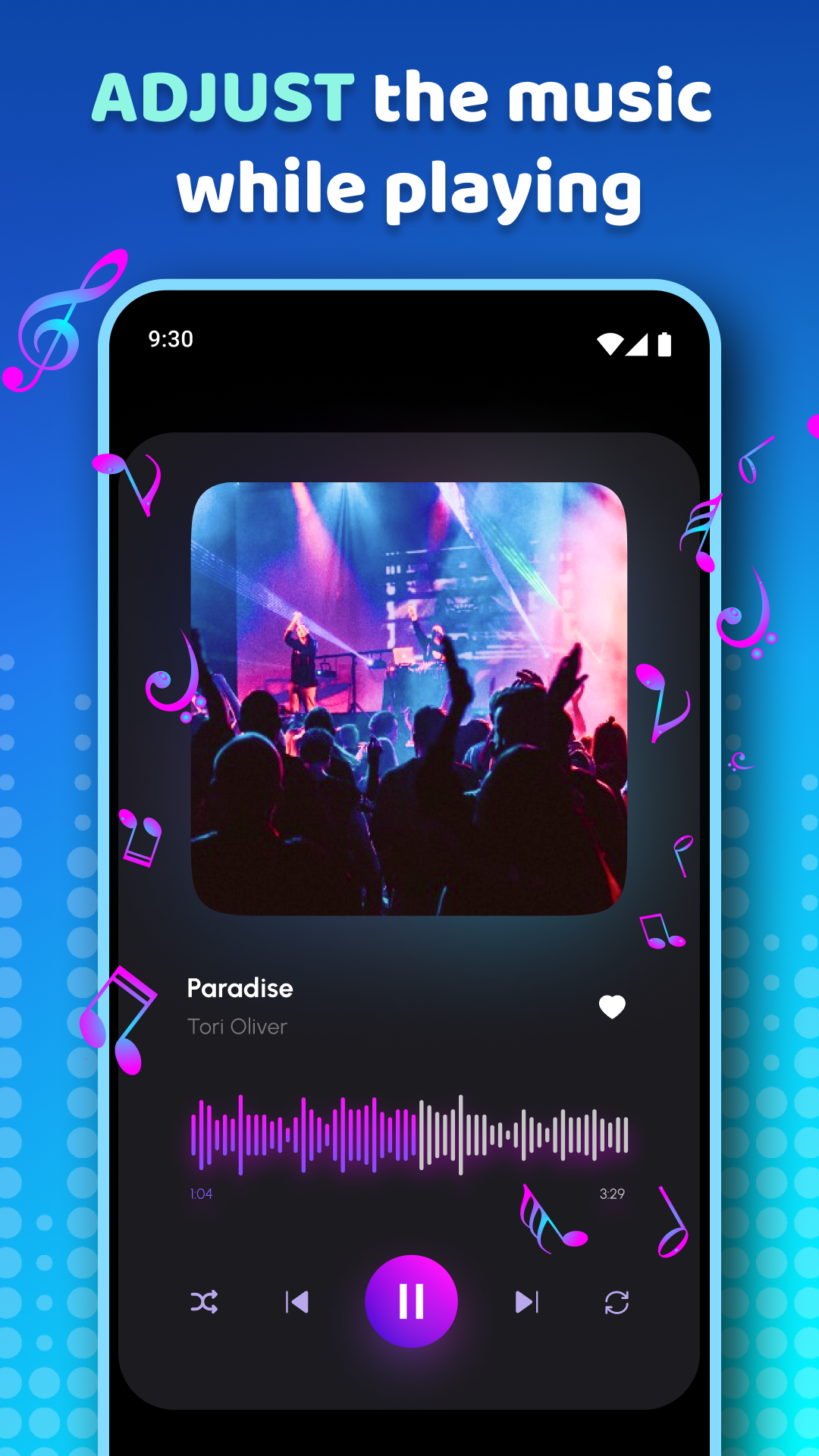 اسکرین شات 2 برنامه Equalizer Sound & Bass Booster