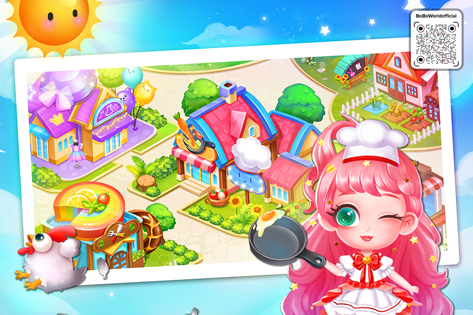 اسکرین شات 1 بازی BoBo Cooking Master