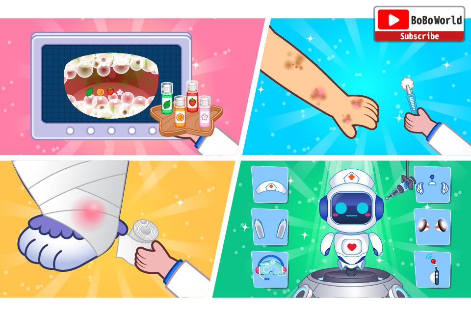 اسکرین شات 2 بازی BoBo World Hospital for kids