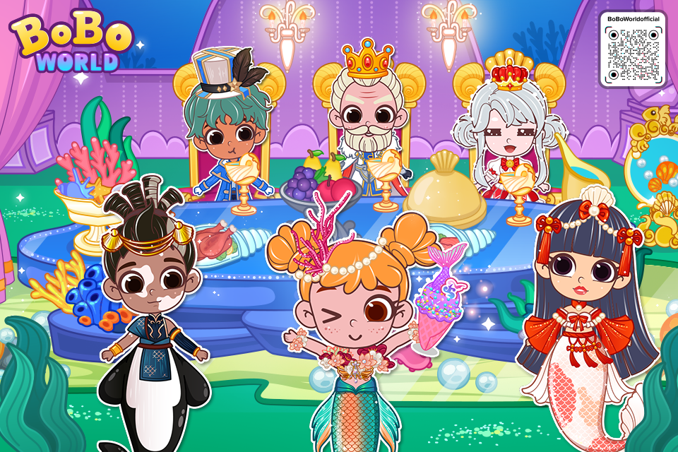 اسکرین شات 5 بازی BoBo World Mermaid Princess