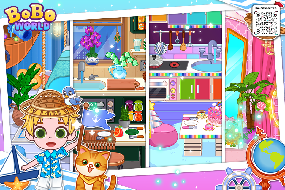 اسکرین شات 3 بازی BoBo World: Sweet Home