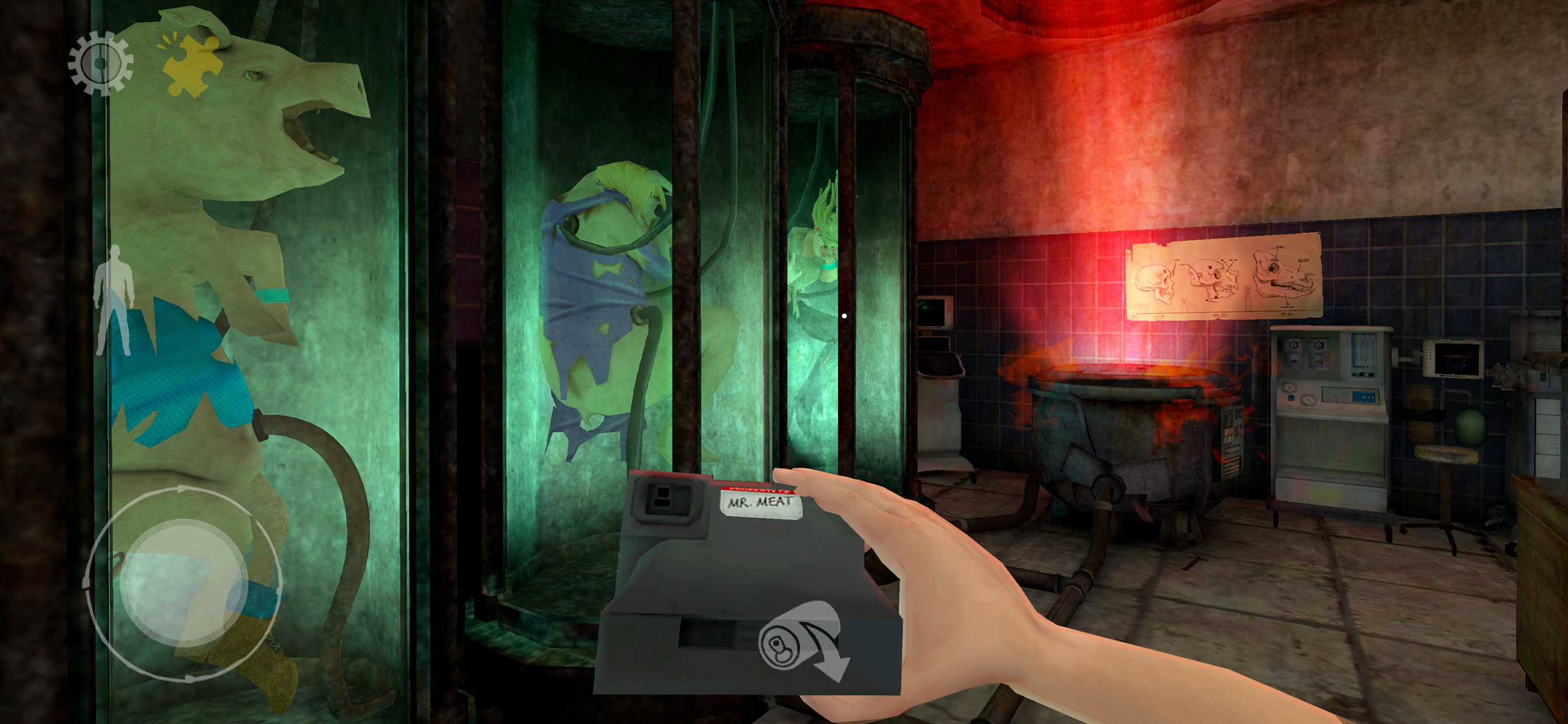 اسکرین شات 1 بازی Mr Meat: Horror Escape Room
