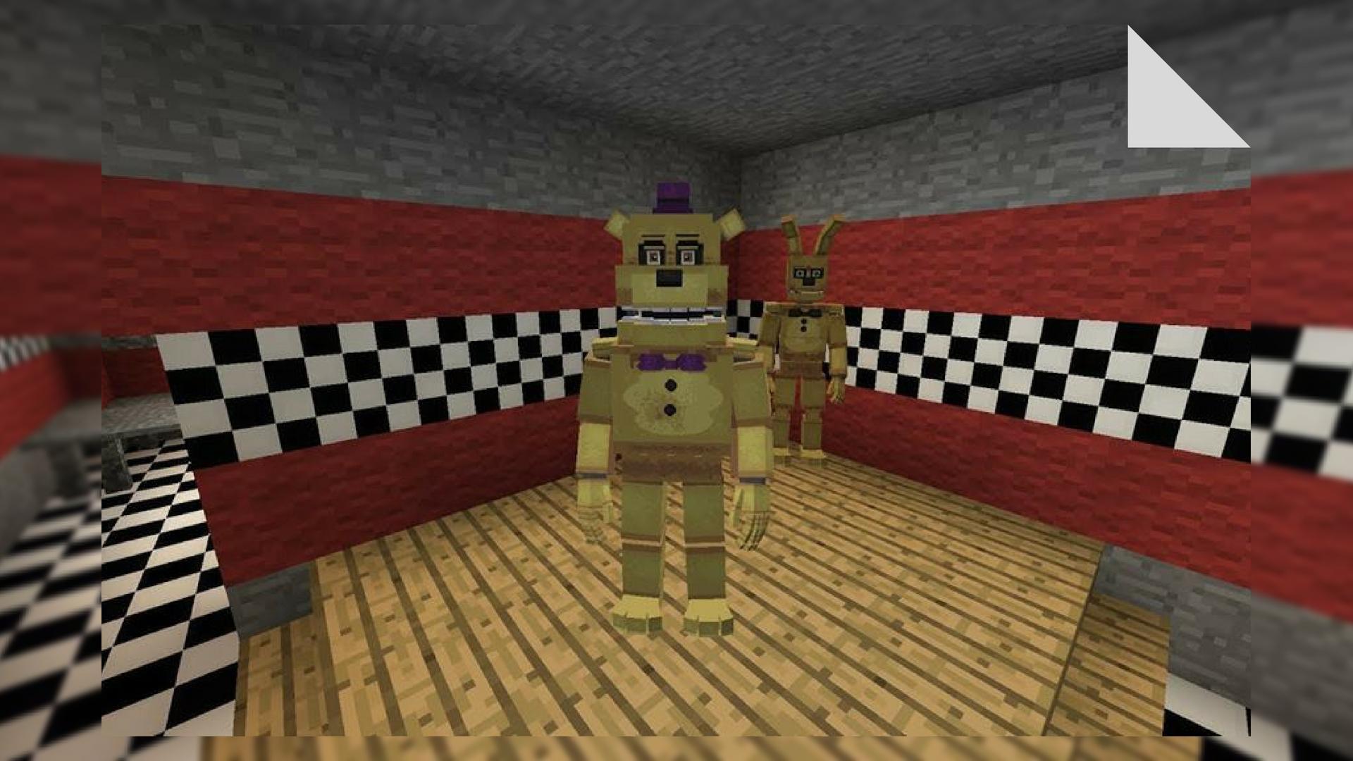اسکرین شات 5 برنامه FNaF Animatronic for Minecraft