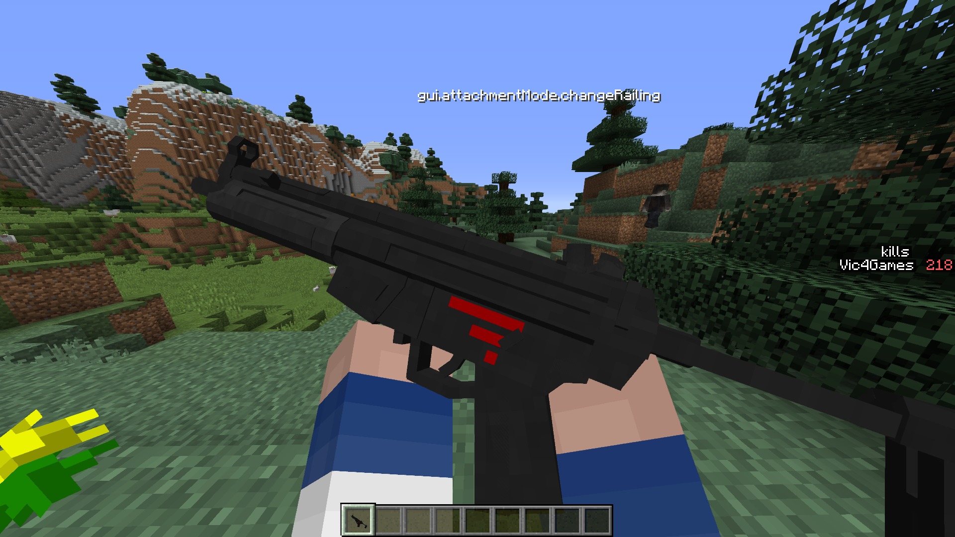اسکرین شات 4 برنامه Guns Mod for Minecraft PE 2025