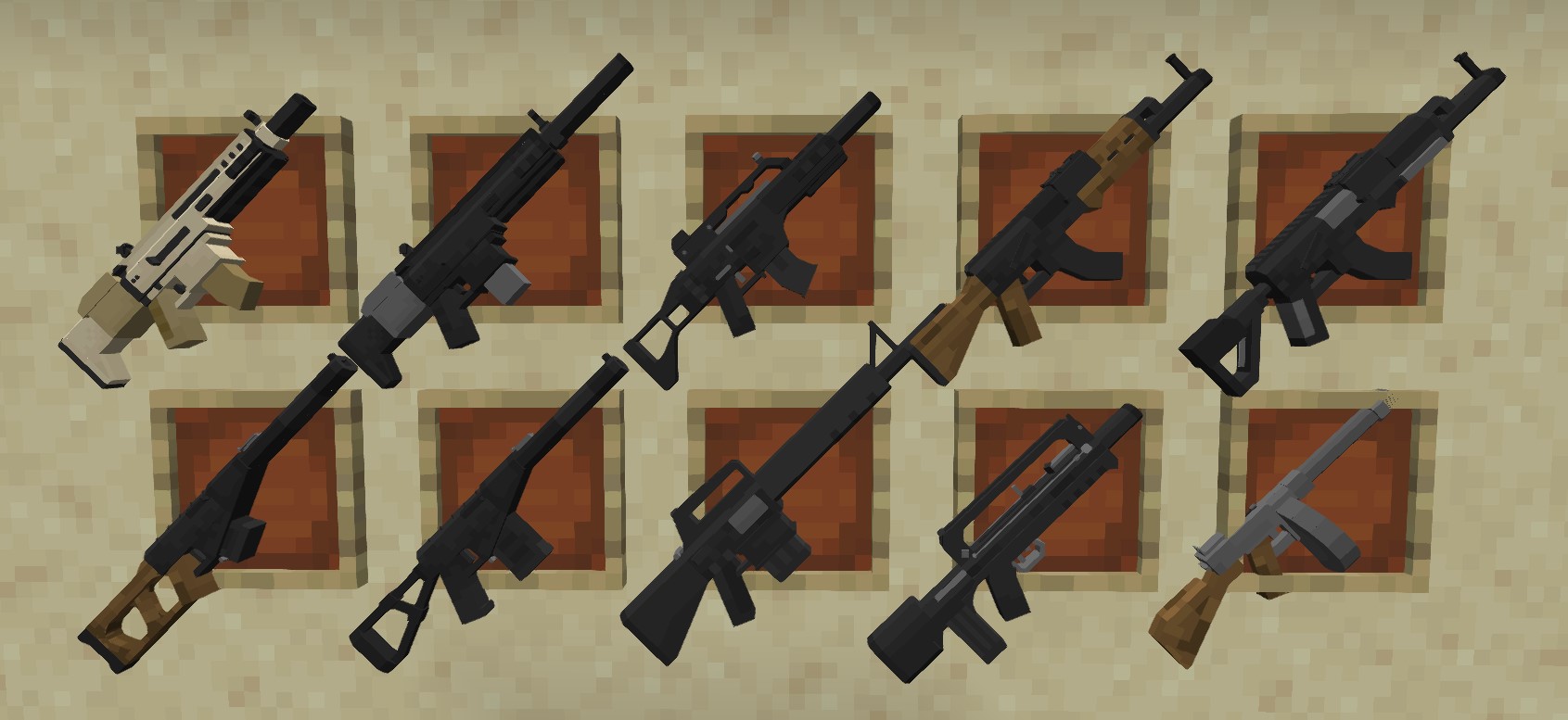 اسکرین شات 8 برنامه Guns Mod for Minecraft PE 2025