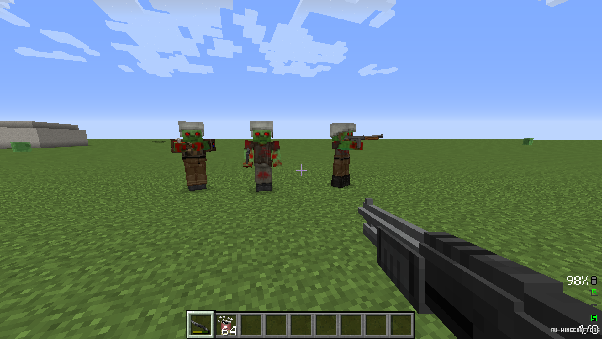 اسکرین شات 5 برنامه Guns Mod for Minecraft PE 2025