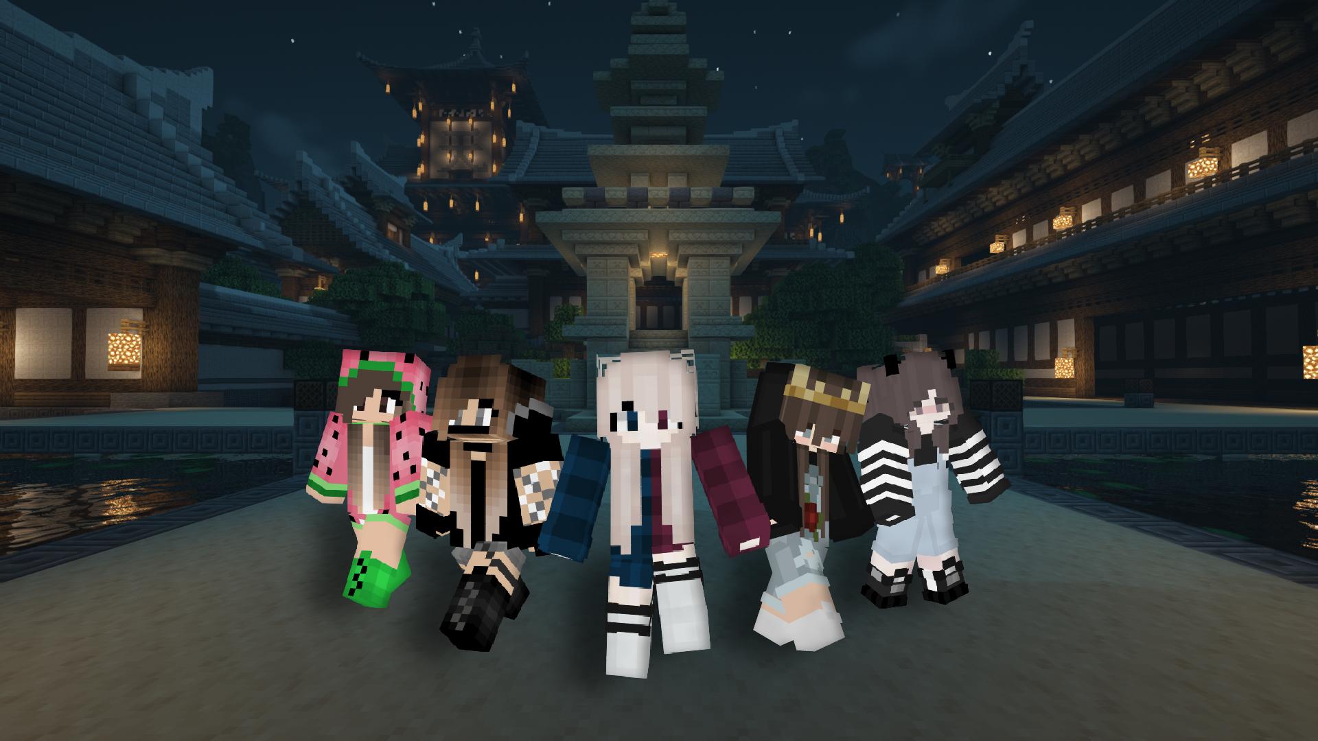 اسکرین شات 6 برنامه Anime Skins for Minecraft PE