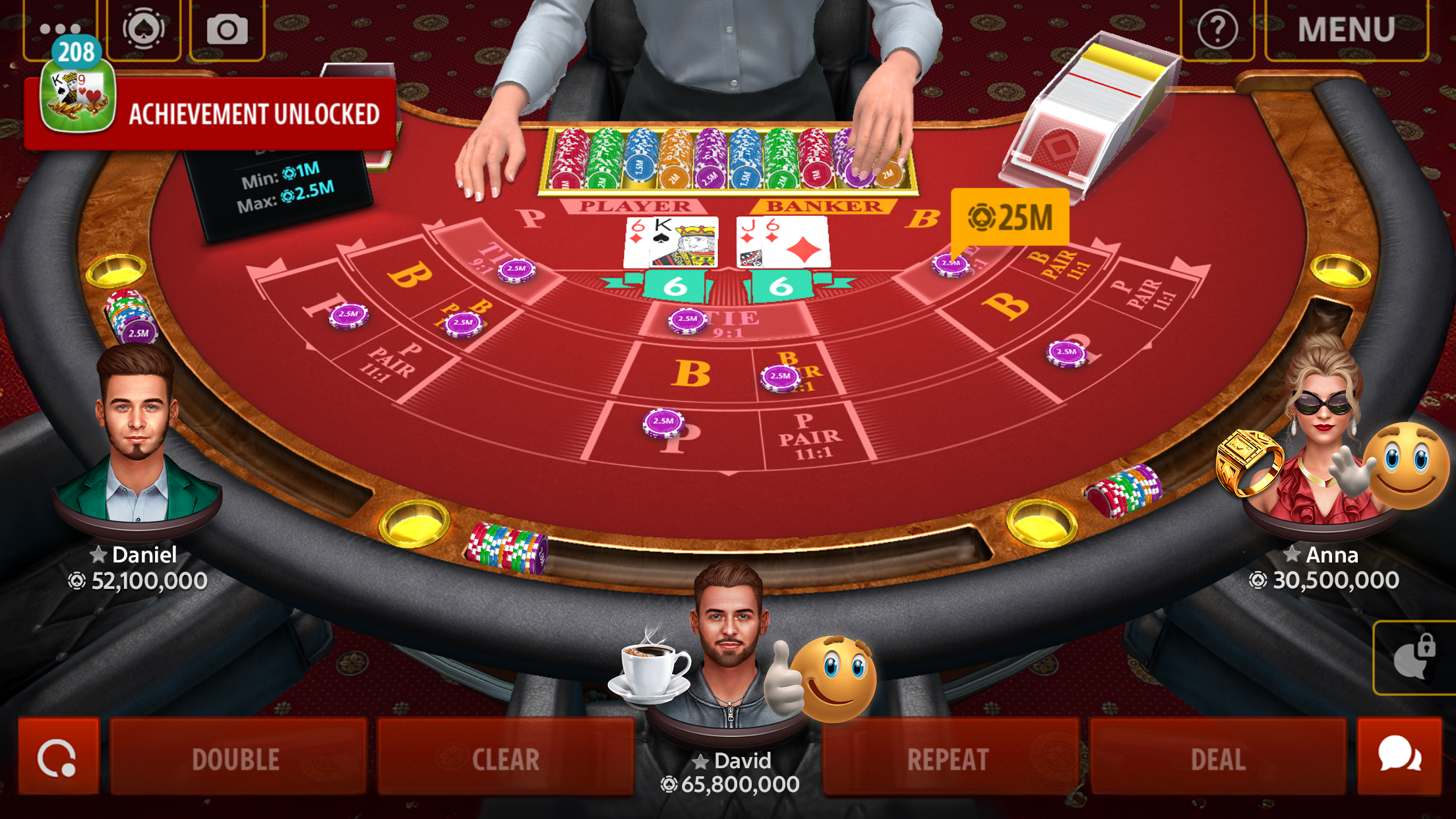 اسکرین شات 2 بازی Baccarat Online: Baccarist