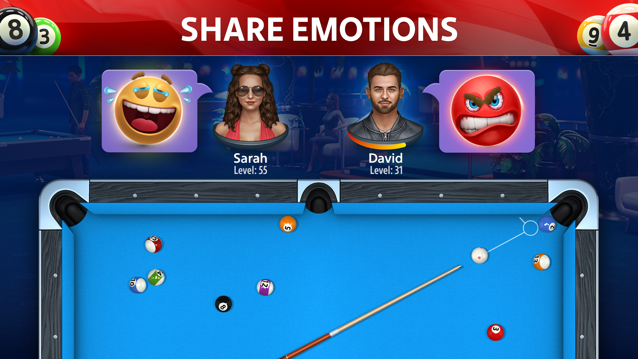 اسکرین شات 3 بازی 8 Ball by Pokerist™