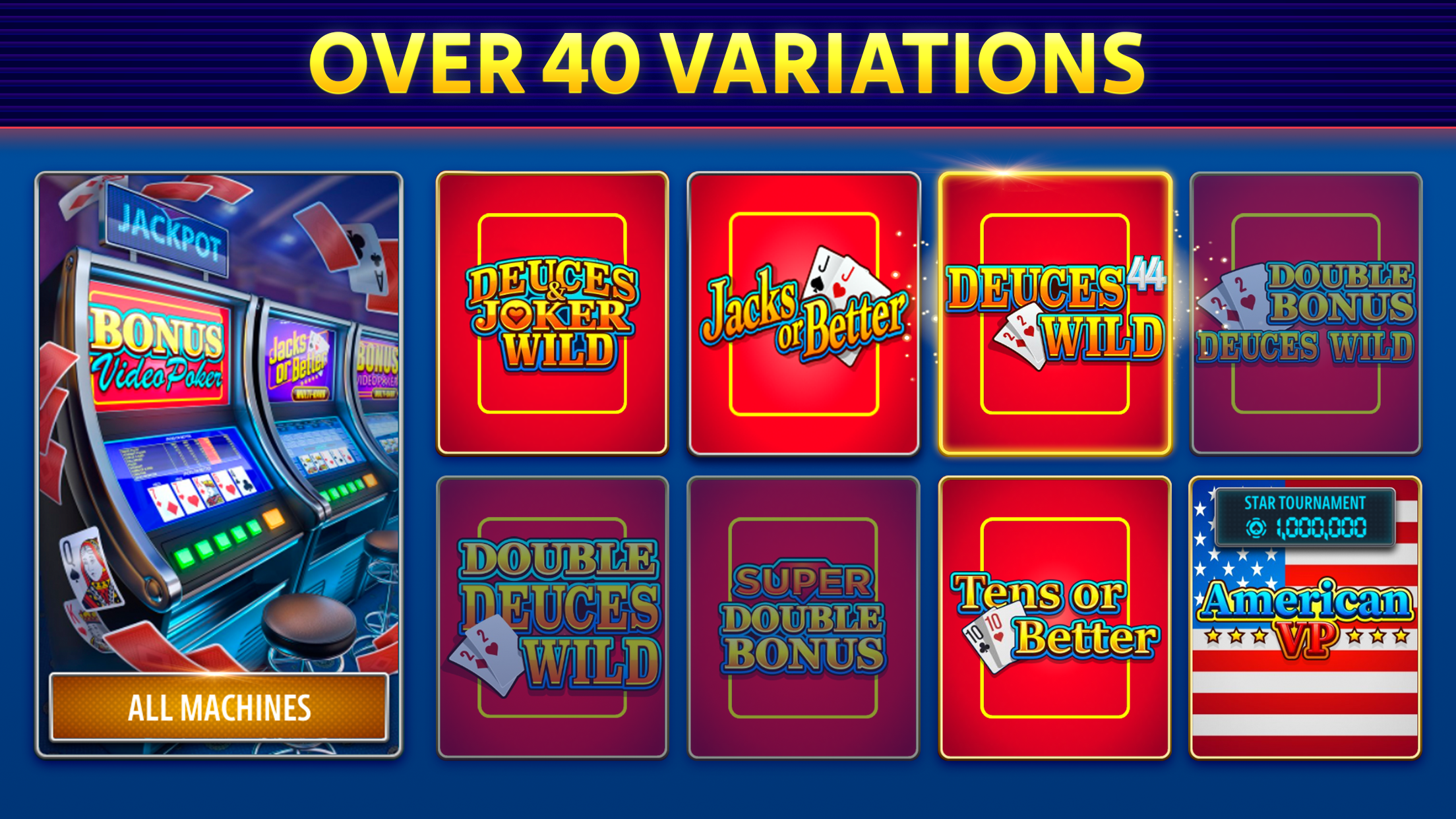 اسکرین شات 3 بازی Video Poker by Pokerist