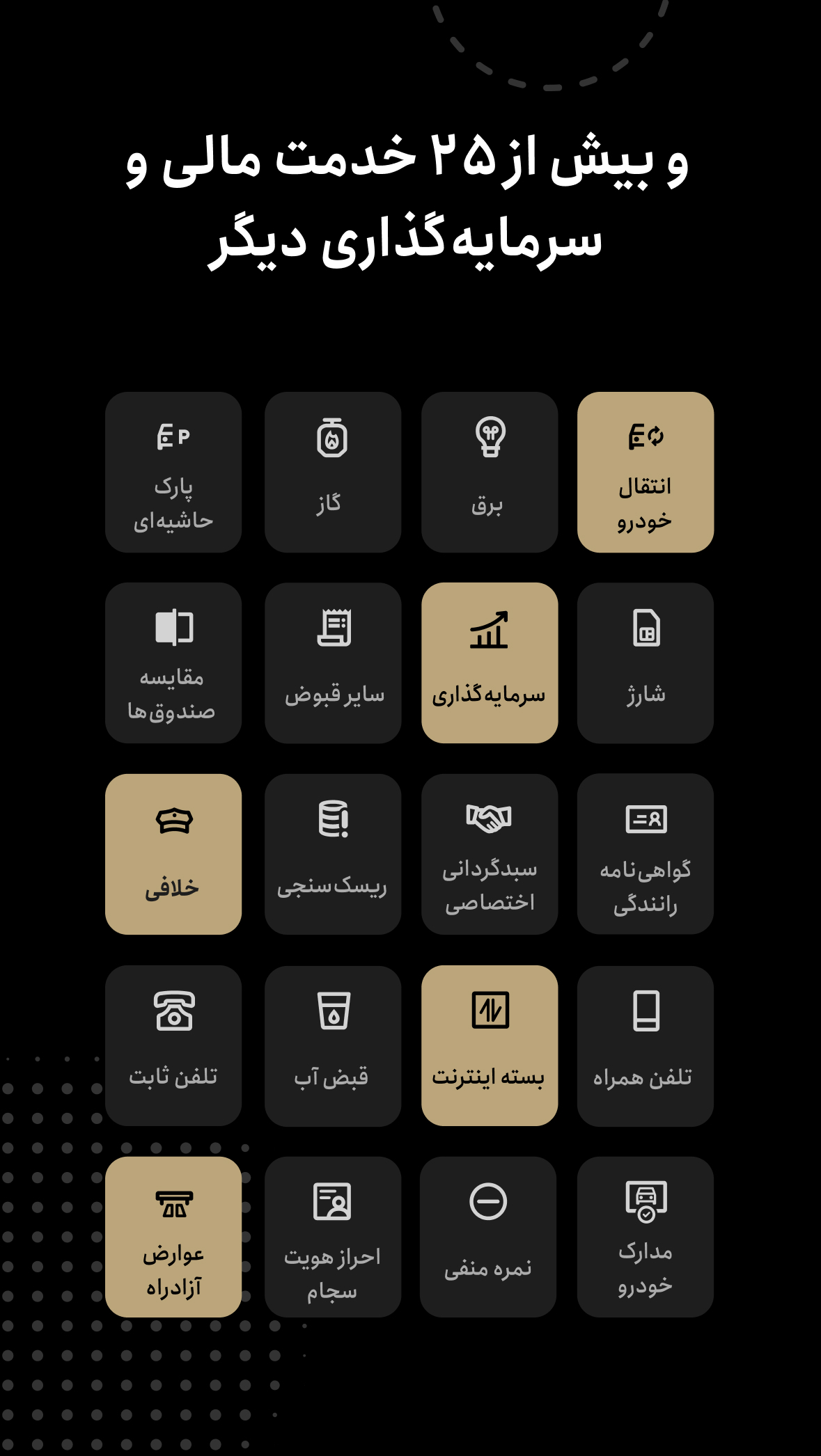 اسکرین شات 5 برنامه کمان - خدمات مالی و خرید اقساطی