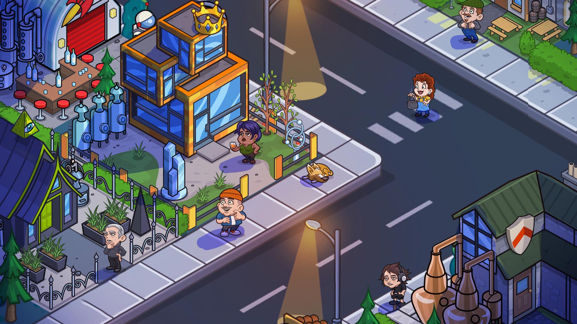 اسکرین شات 6 بازی Idle Distiller Tycoon Game