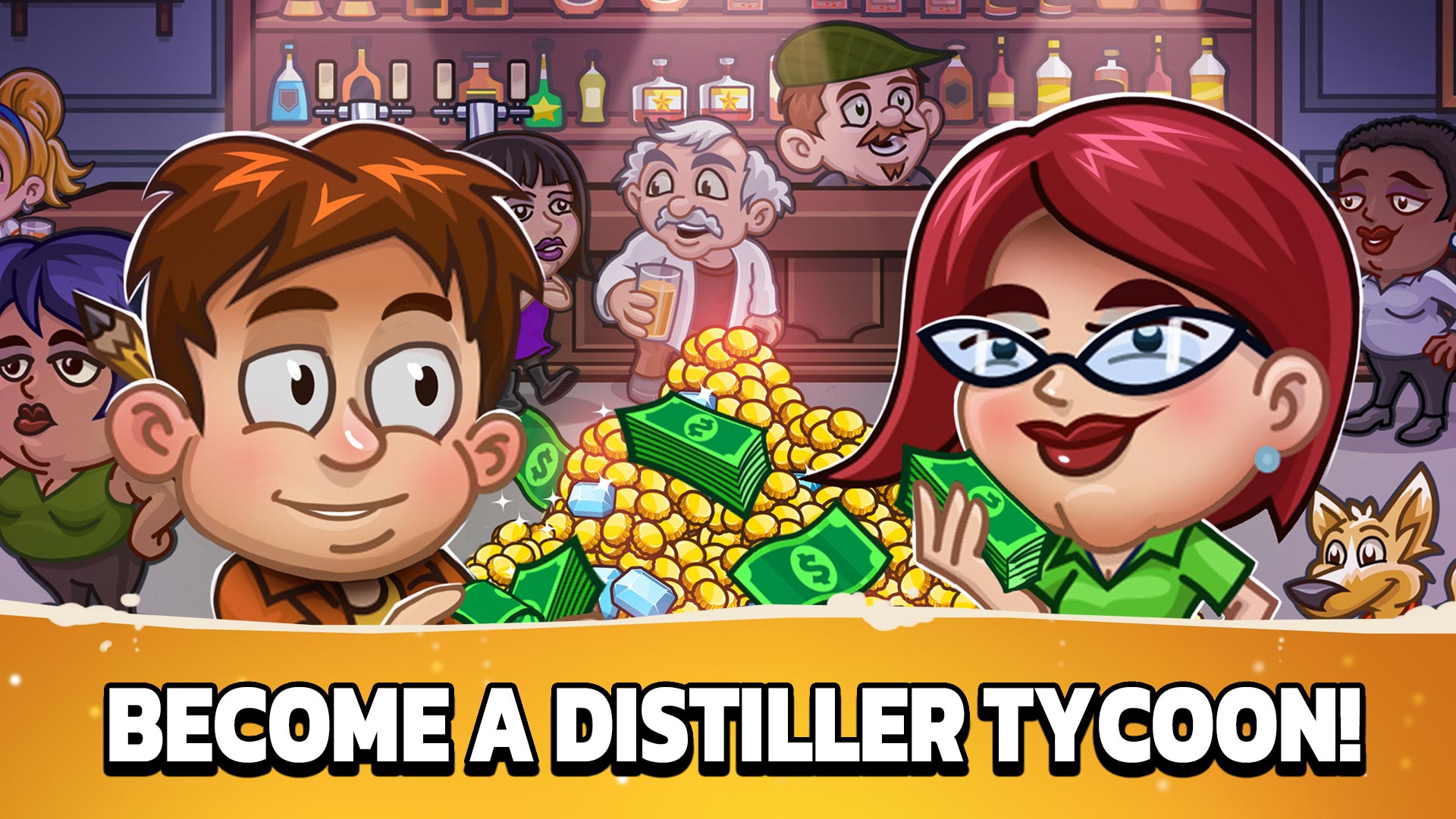 اسکرین شات 2 بازی Idle Distiller Tycoon Game