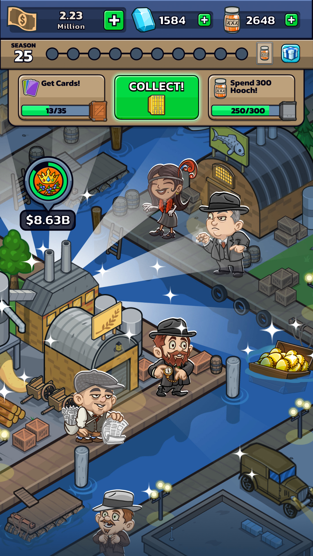 اسکرین شات 4 بازی Idle Distiller Tycoon Game