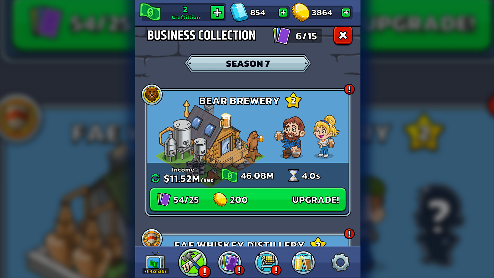 اسکرین شات 8 بازی Idle Distiller Tycoon Game