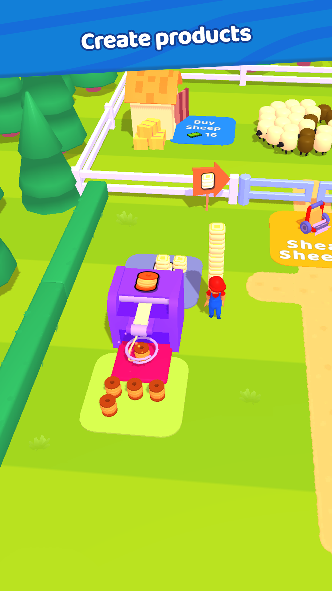 اسکرین شات 5 بازی Sheep market: Grow animals