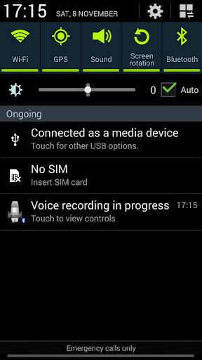 اسکرین شات 5 برنامه Bluetooth Voice Recorder
