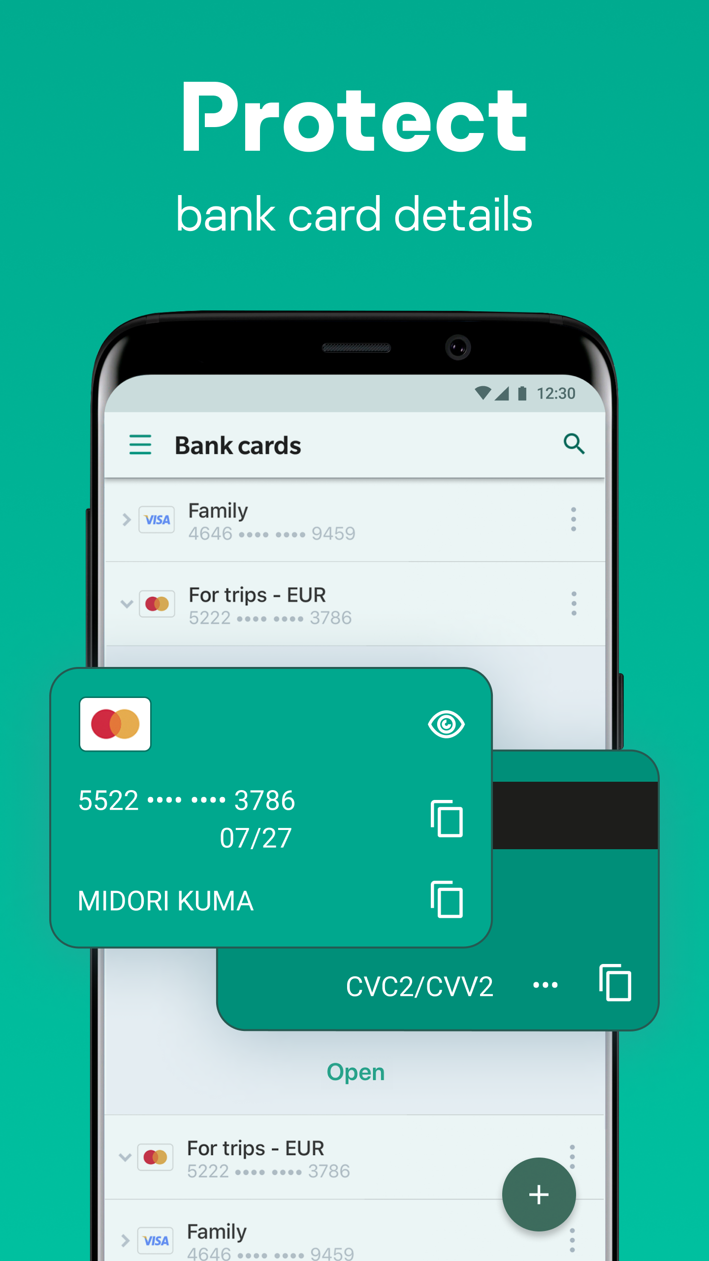 اسکرین شات 5 برنامه Kaspersky Password Manager