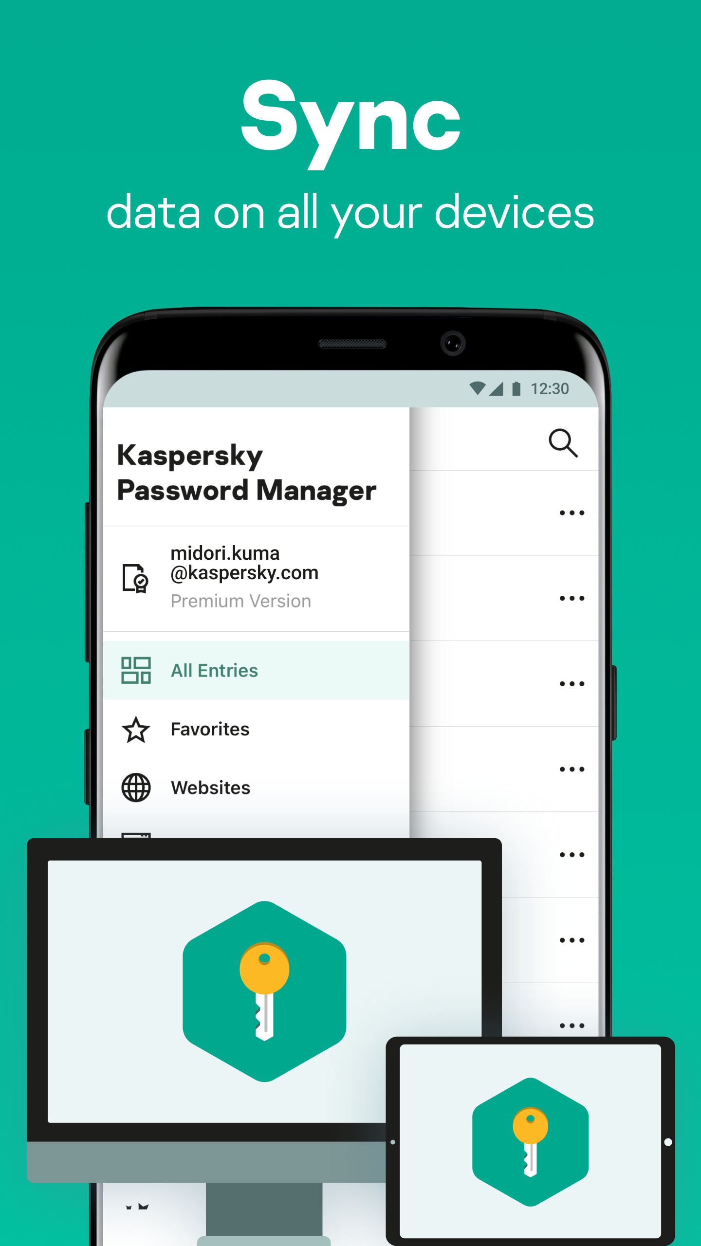 اسکرین شات 7 برنامه Kaspersky Password Manager