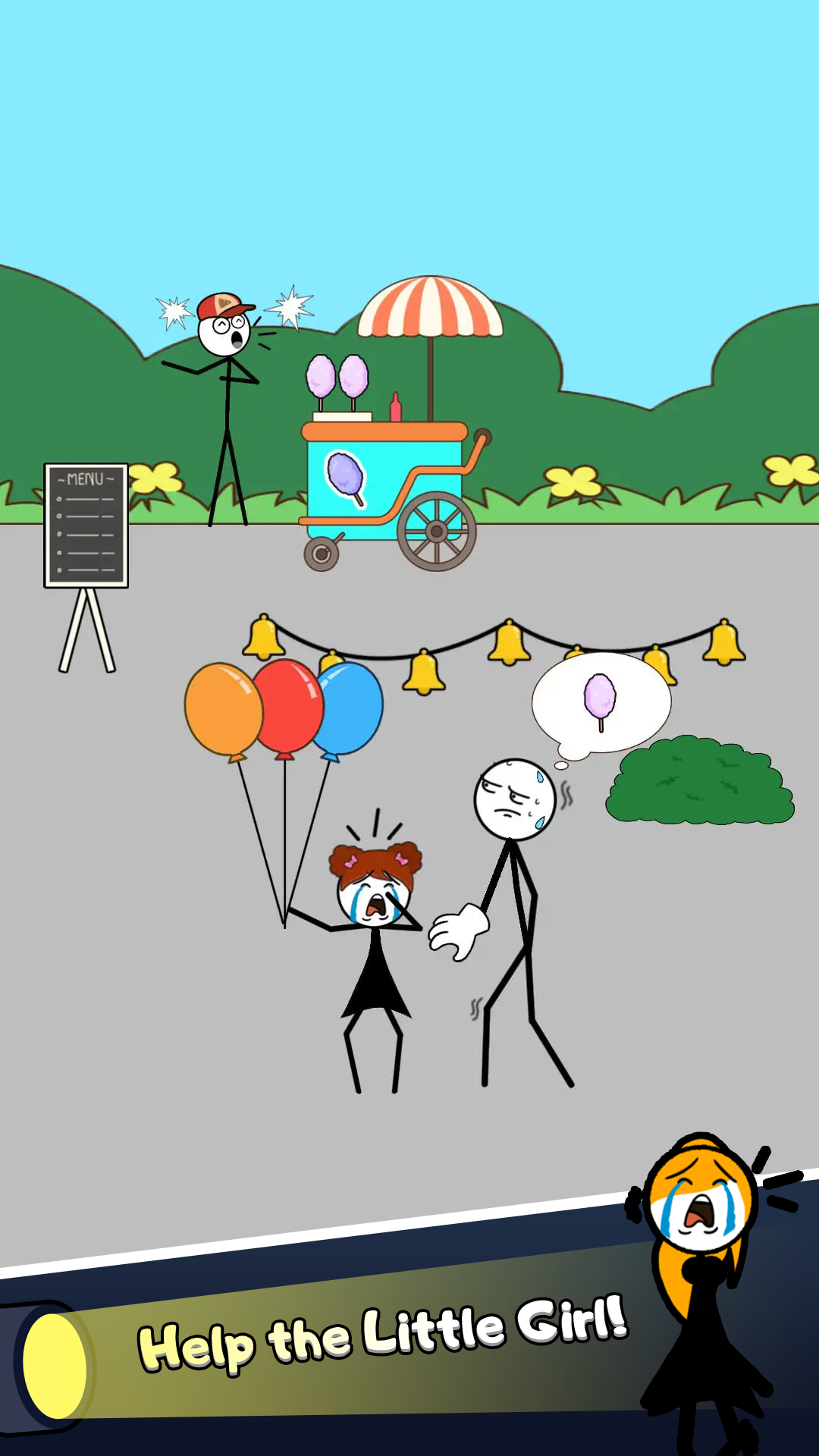 اسکرین شات 4 بازی Thief Game:Stickman Puzzle