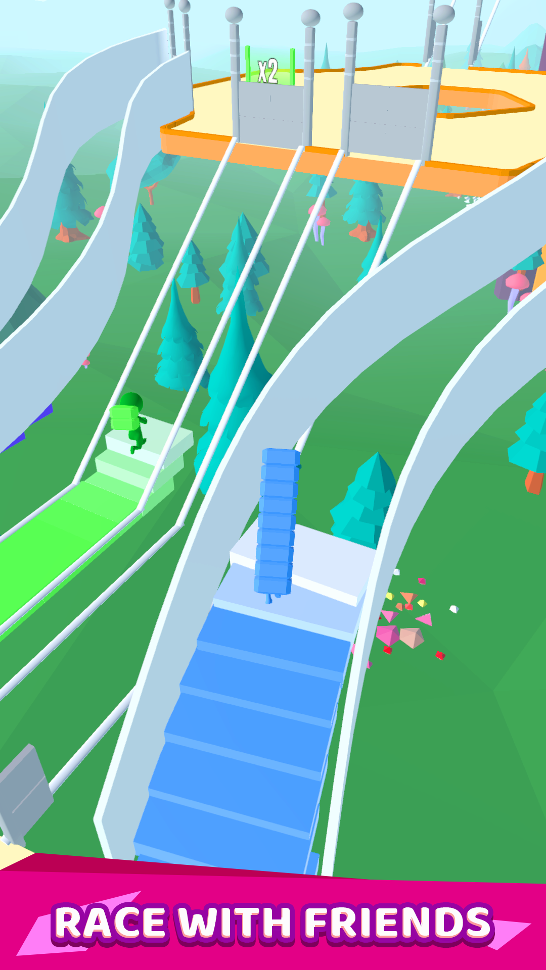 اسکرین شات 4 بازی Bridge Craft IO