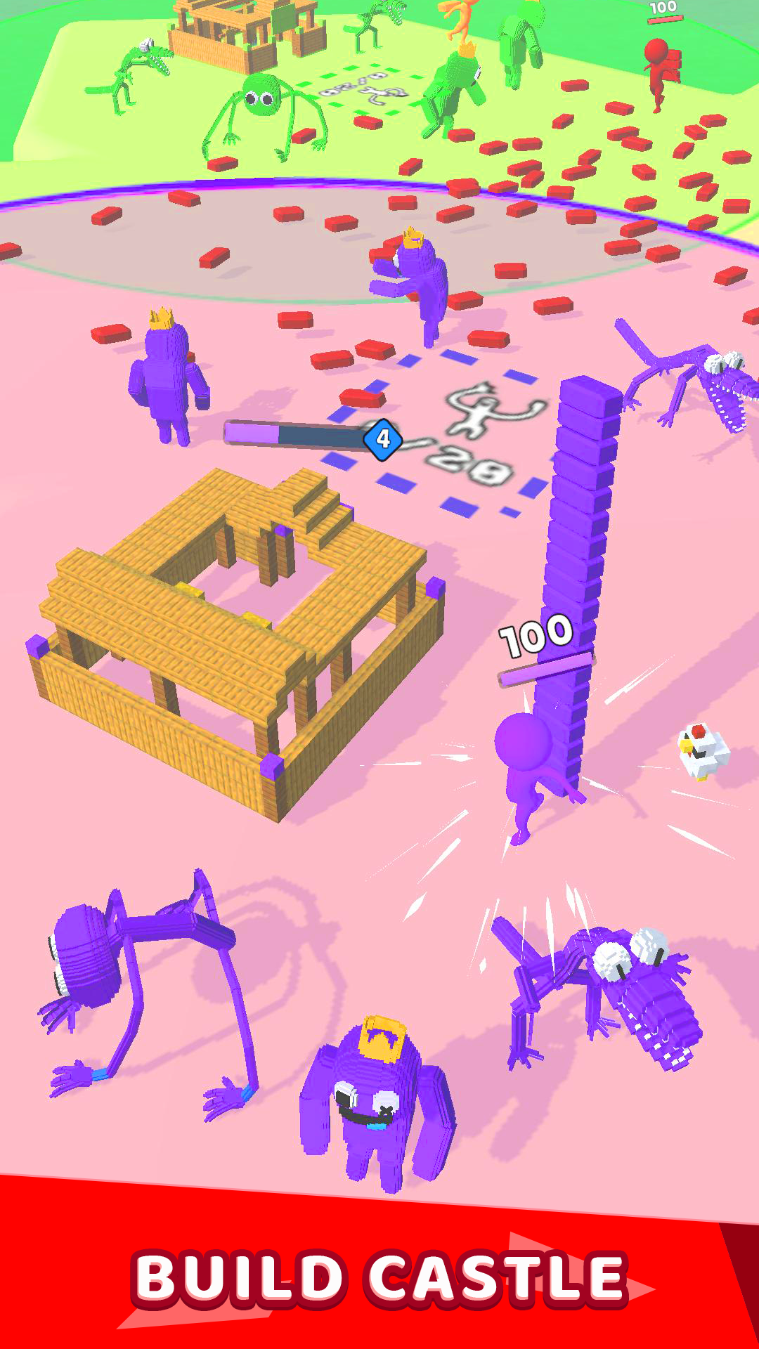 اسکرین شات 1 بازی Bridge Craft IO