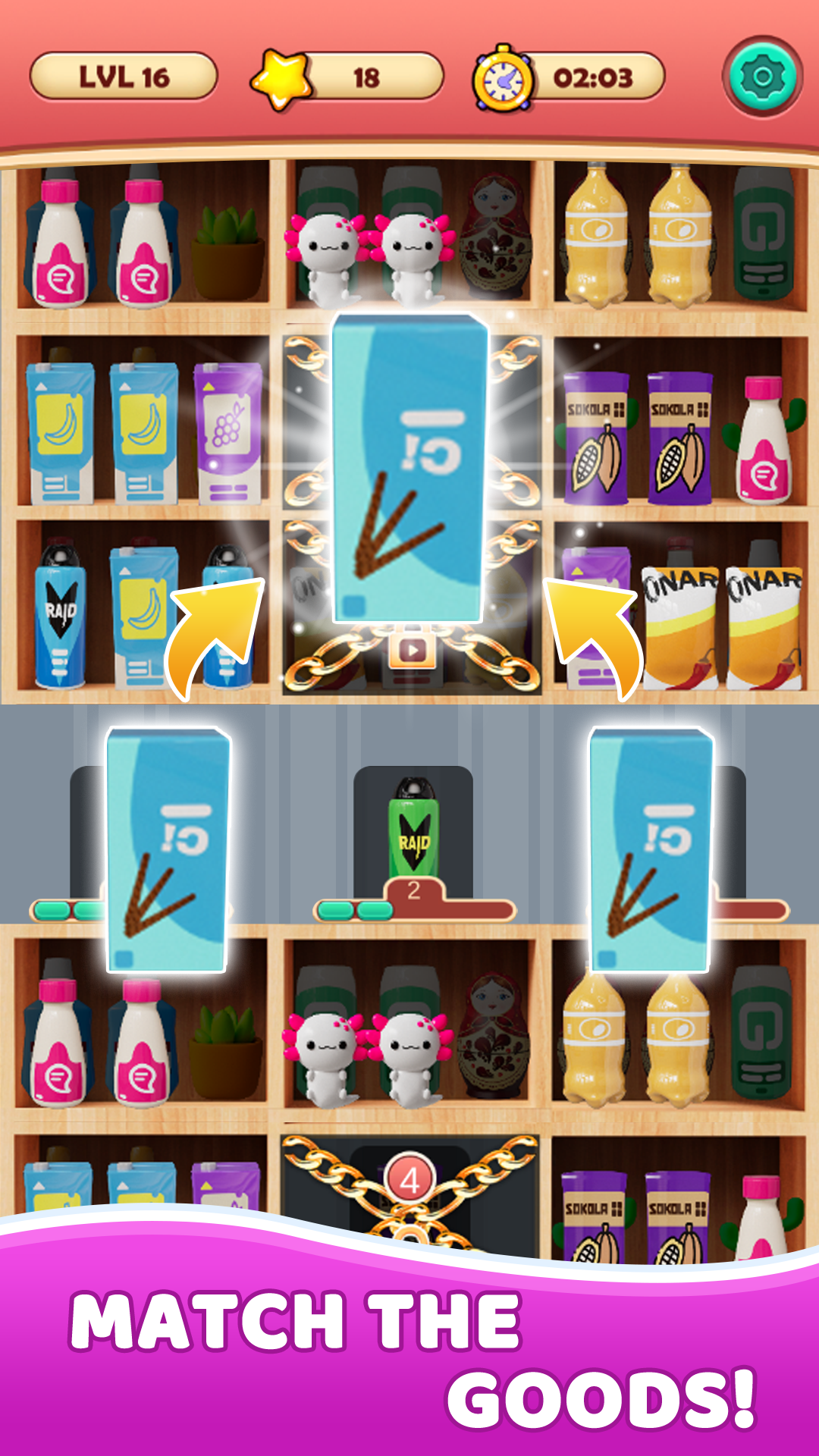 اسکرین شات 3 بازی Match & Sort: Goods Puzzle